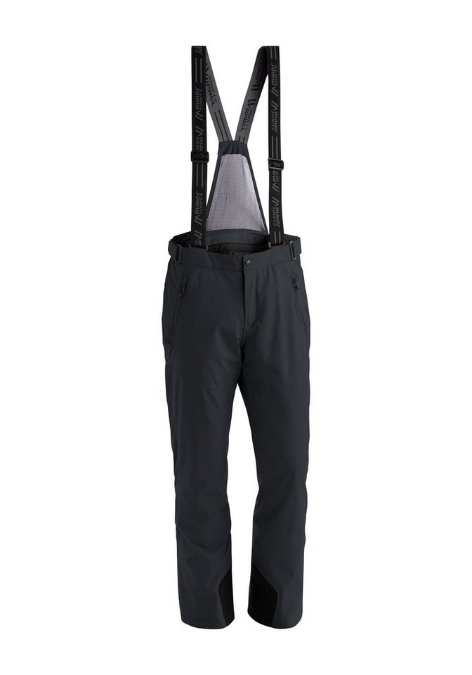 Maier Sports Skihose Anton 2 Herren Schneehose mit Hosenträgern, wasserdicht und winddicht von Maier Sports