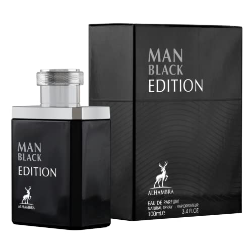 Man Black Edition EDP by Maison Alhambra Lattafa 100 ml von Maison Alhambra