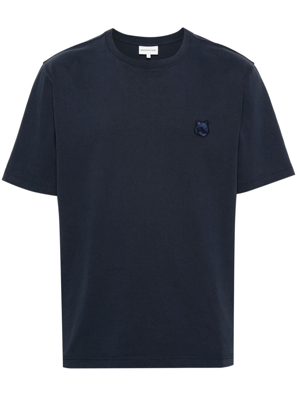 Maison Kitsuné Bold Fox T-Shirt - Blau von Maison Kitsuné