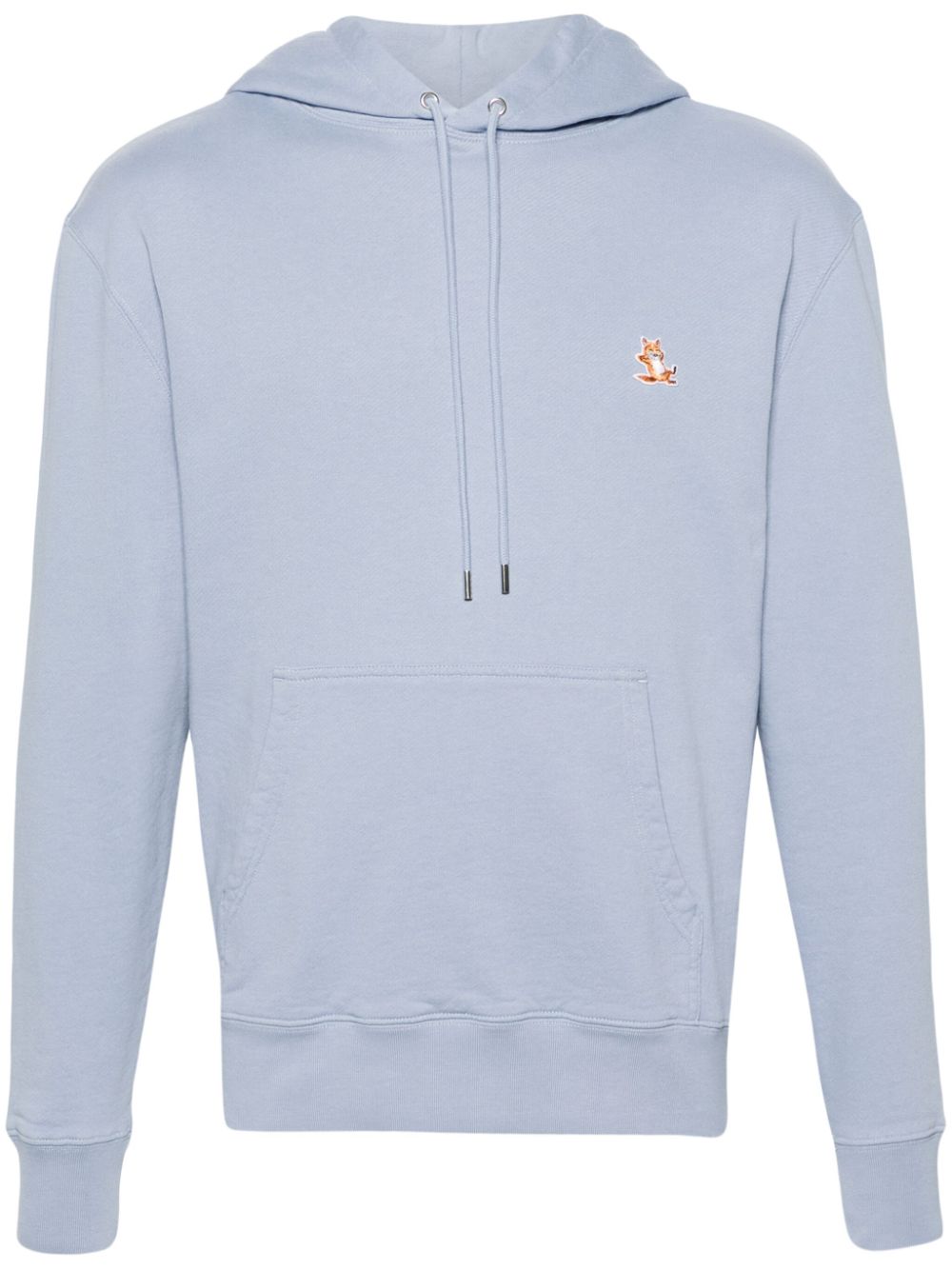 Maison Kitsuné Hoodie mit Chillax Fox-Patch - Blau von Maison Kitsuné