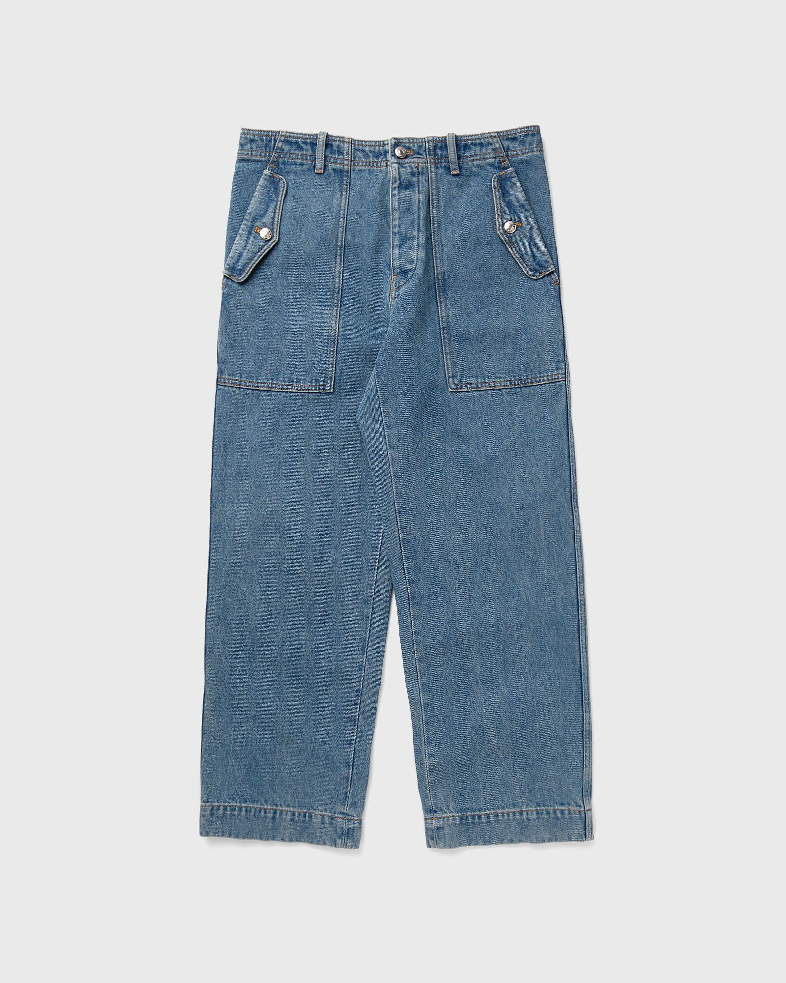 Maison Kitsune WORKWEAR PANTS men Jeans blue in Größe:L von Maison Kitsune