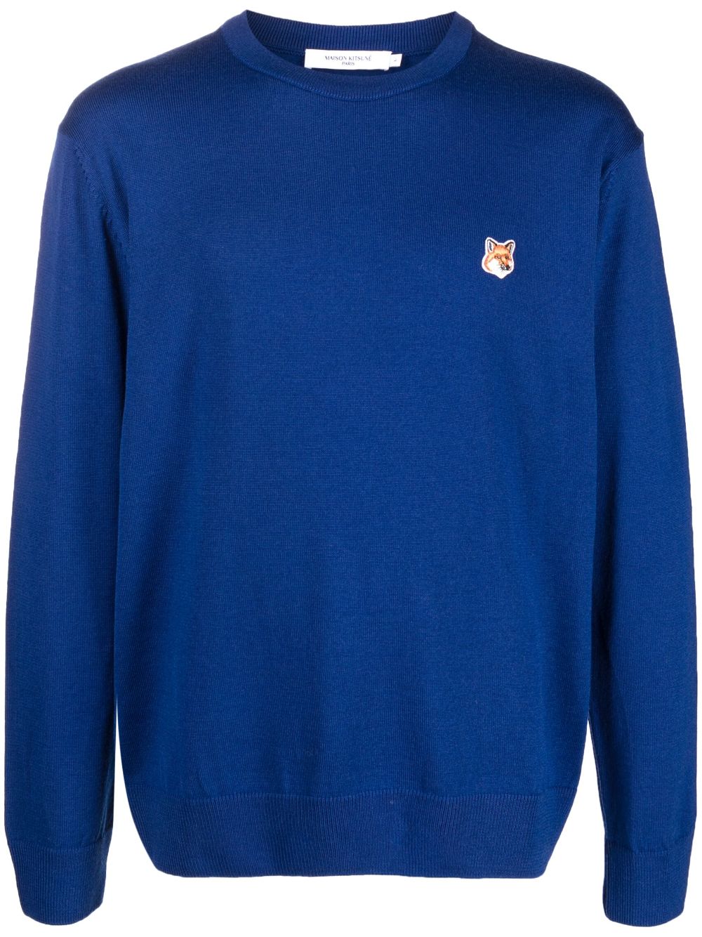 Maison Kitsuné Bestickter Pullover - Blau von Maison Kitsuné