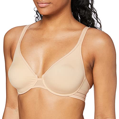 Maison Lejaby Damen Nufit BH, Durchsichtig, Marron (Power Skin 389), 75C von Maison Lejaby