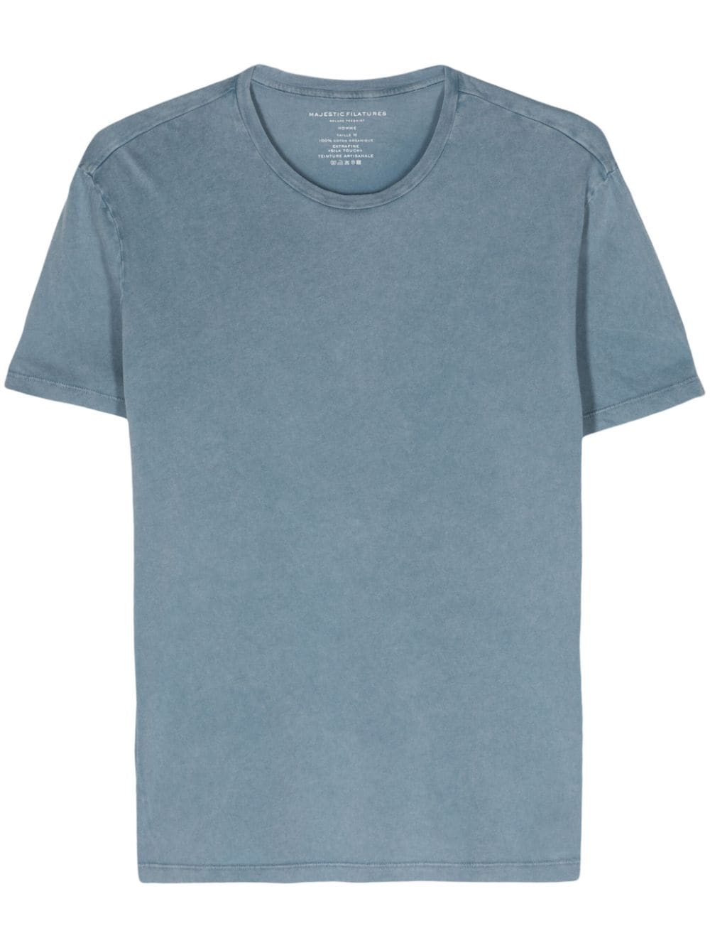 Majestic Filatures T-Shirt aus Bio-Baumwolle - Blau von Majestic Filatures