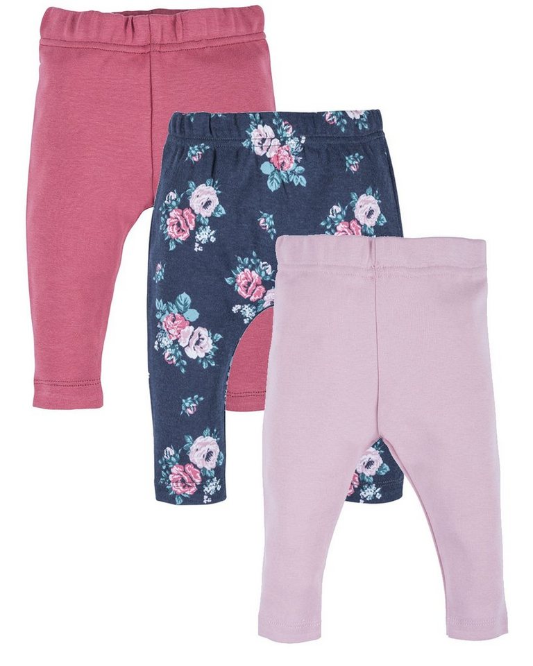 Makoma Leggings Baby & Kinder Leggings Sweathosen für Mädchen (Set, 3-tlg., 3er-Pack) 100% Baumwolle von Makoma