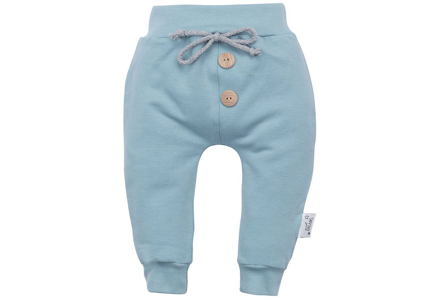 Makoma Sweathose Baby Hose Jogginghose Pumphose Neutral -Sweet Türkis- (1-tlg) Elastischer Bund von Makoma