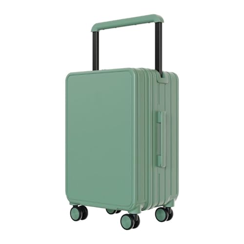 MalUan 20 "22" 24 "26 Zoll Neues Gepäck Damen Großraum-Trolleys Herren Business-Boardingboxen Rollkoffer (Color : Emerald Green, Size : 20") von MalUan