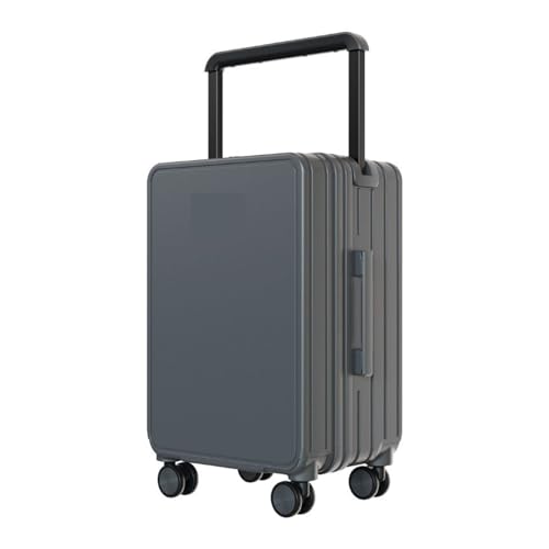 MalUan 20 "22" 24 "26 Zoll Neues Gepäck Damen Großraum-Trolleys Herren Business-Boardingboxen Rollkoffer (Color : Gray, Size : 20") von MalUan