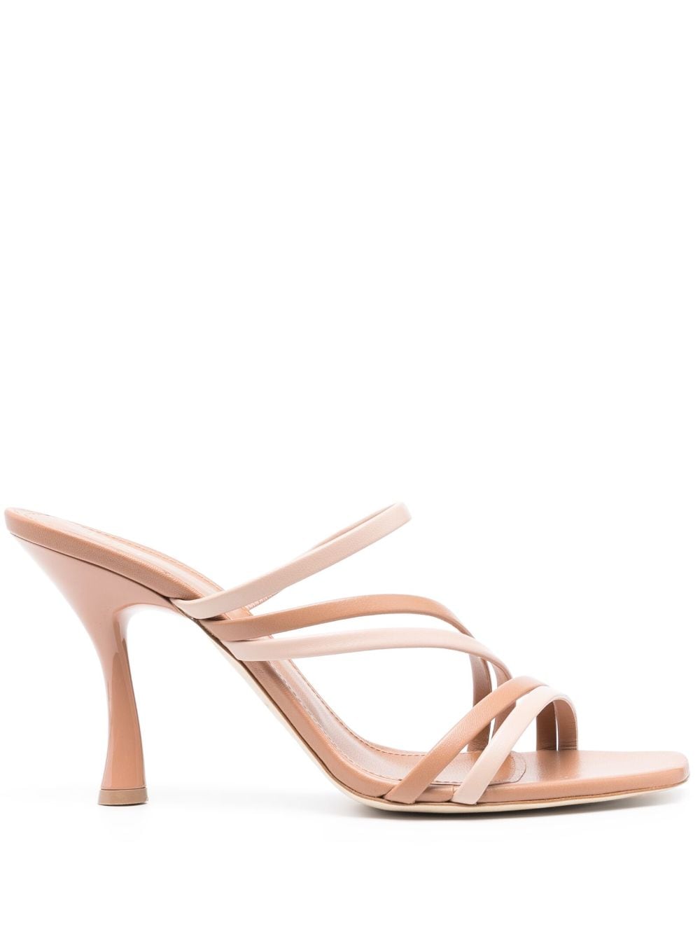 Malone Souliers Tami 90 Mules 90mm - Nude von Malone Souliers