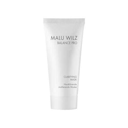 Malu Wilz Clarifying Mask 50ml I Gesichtsmaske Frauen I Hochwertige Gesichtsmasken Pflege für unreine Haut I Reinigt, mattiert und beruhigt die Haut von Malu Wilz