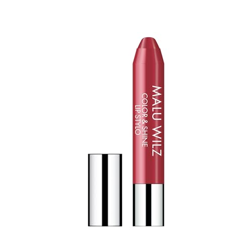 Malu Wilz Color & Shine Lip Stylo Nr.20 Sweet Pink - Langanhaltender Lippenstift mit glänzendem Finish für bezaubernde Lippen, Lipstick mit leichter Textur von Malu Wilz