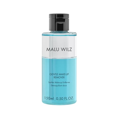 Malu Wilz Gentle Make up Remover 150mm - Sanfter Make up Entferner, Löst selbst wasserfestes Make up auf Gesicht, Augen & Lippen, Auch für empfindliche Augen & Kontaktlinsenträger von Malu Wilz