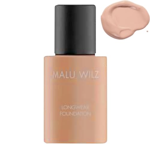 Malu Wilz Longwear Foundation Make up Nr.23 Cream 30ml - Camouflage Creme, Concealer - kaschiert kleine Fältchen, Erfrischter Teint, die Basis für das perfekte Make-up von Malu Wilz