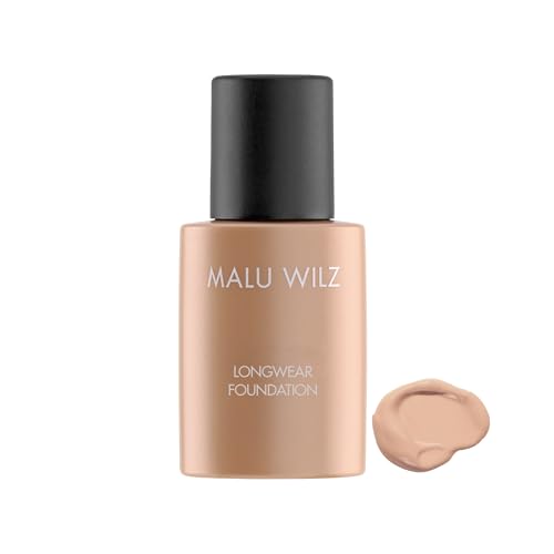 Malu Wilz Longwear Foundation Make up Nr.31 Beige 30ml - Camouflage Creme, Concealer - kaschiert kleine Fältchen, Erfrischter Teint, die Basis für das perfekte Make-up von Malu Wilz