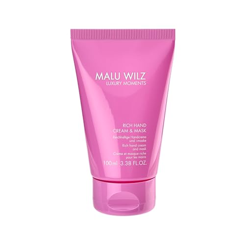 Malu Wilz Luxury Moments Rich Hand Cream & Mask 100ml I 2in1 Maske & Handcreme für sehr trockene Hände mit Sheabutter & Traubenkernöl uvm. I Mit Wohlfühlduft von Malu Wilz