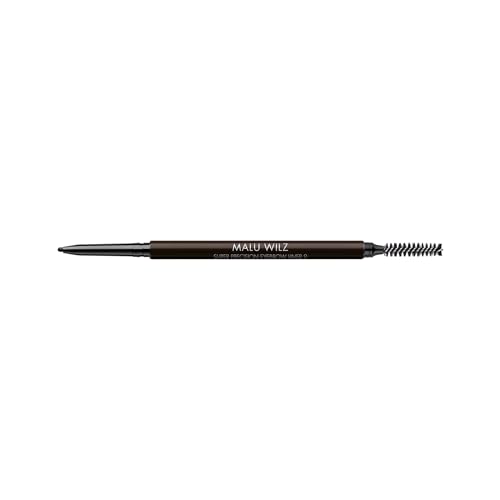 Malu Wilz Super Precision Eyebrow Liner Nr.9 Ebony I Augenbrauenstift wasserfest I Eyebrow Pencil I Präzise Konturen, perfektes Augenbrauen Styling von Malu Wilz