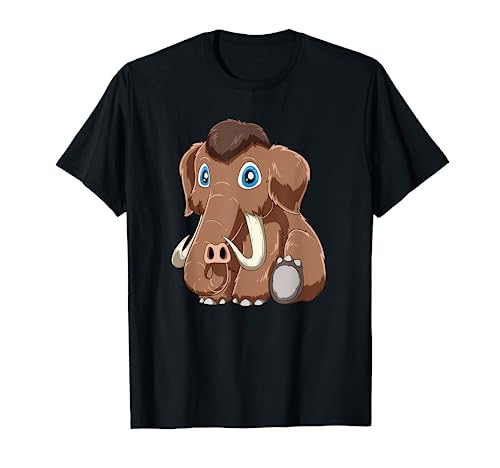 Mammut Baby für einen Mammutliebhaber Archologe T-Shirt von Mammut Mammut Baby Haarig Wollhaarmammut