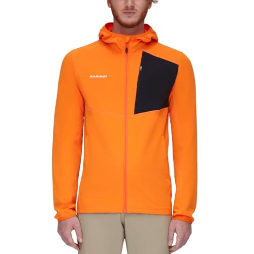 Mammut Herren Madris Light Ml Hoodie Jacke, Dark Tangerine, M von Mammut