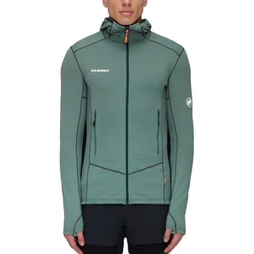 Mammut Herren Taiss Light ML Hoodie Jacke, dark jade-woods, XL von Mammut