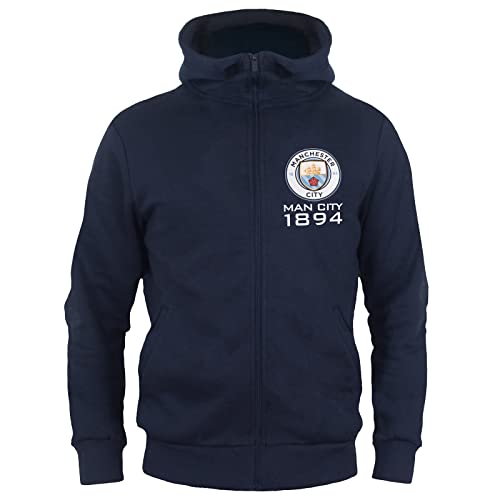 Manchester City FC - Jungen Fleece-Sweatjacke - Offizielles Merchandise - Geschenk für Fußballfans - 10-11 Jahre von Manchester City FC