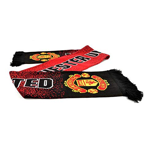 Manchester United FC Unisex Schal (Einheitsgröße) (Rot) von Manchester City FC