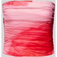 Mango Bandeau-Top mit gelegten Falten Modell 'TULIPAN' in Pink, Größe S Mango Bandeau-Top mit gelegten Falten Modell 'TULIPAN' in Pink, Größe S von Mango