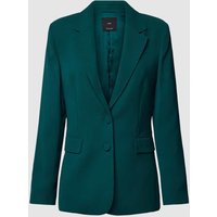 Mango Blazer mit Pattentaschen Modell 'IGUANA' in Petrol, Größe XL von Mango