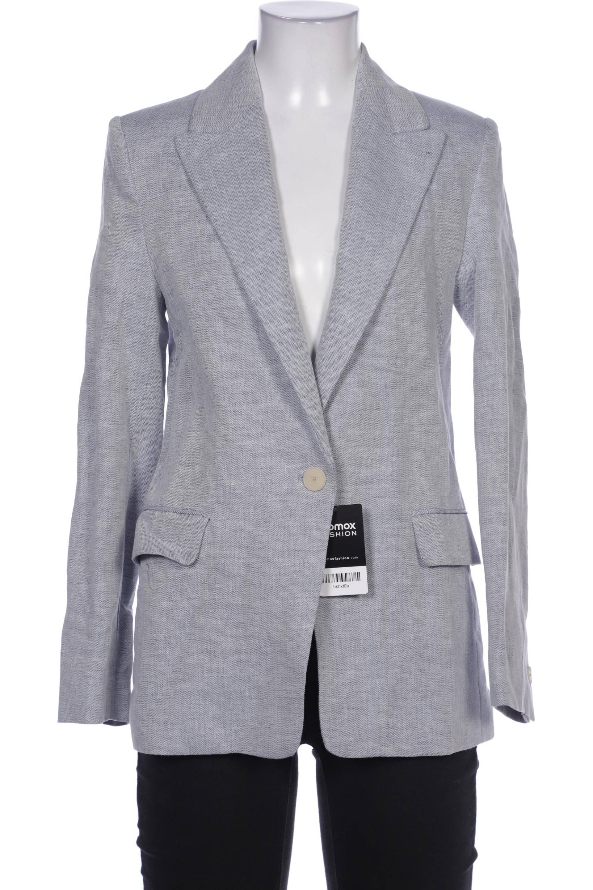 Mango Damen Blazer, hellblau, Gr. 34 von Mango