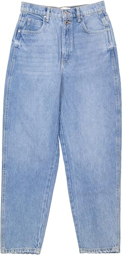 Mango Damen Jeans 'Aimee' Tapered blau (DE/NL/SE/PL, Numerisch, 40, Regular, Regular, blau) von Mango