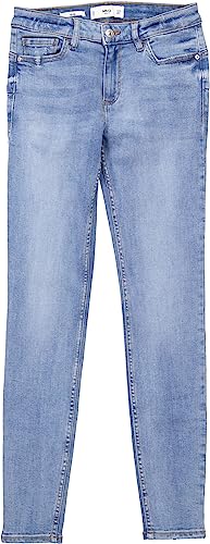 Mango Damen Jeans Kim Super Skinny hellblau (as3, Numeric, Numeric_34, Regular, Regular) von Mango