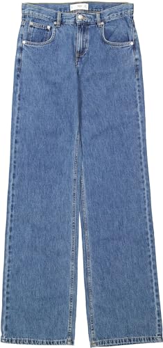 Mango Damen Jeanshose 'Eloise', blau (DE/NL/SE/PL, Numerisch, 36, Regular, Regular, Blau) von Mango