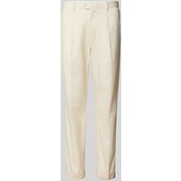 Mango Regular Fit Hose mit Bundfalten Modell 'olimpo' in Offwhite, Größe 44 von Mango