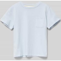 Mango T-Shirt mit Brusttasche in Bleu, Größe 128 von Mango