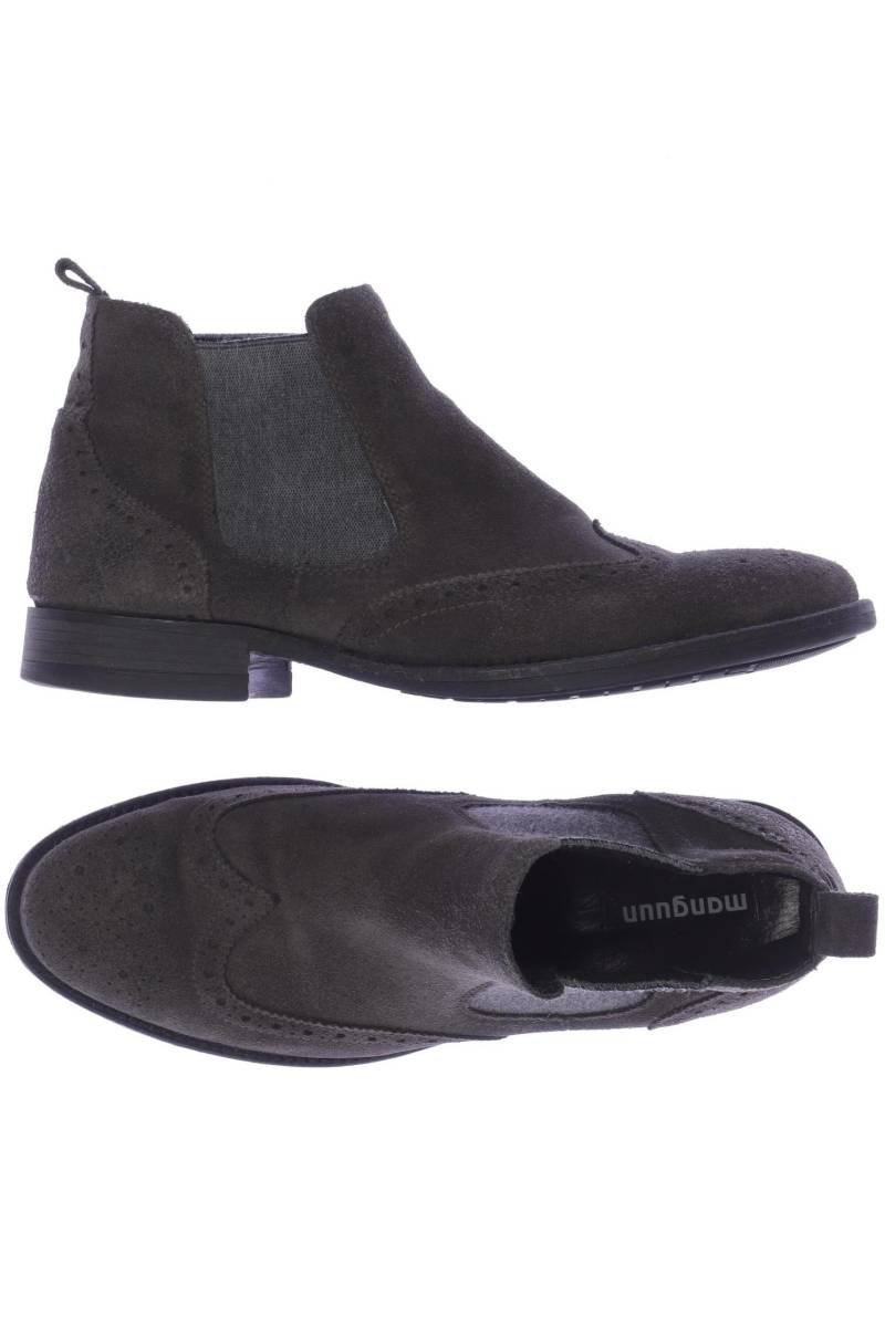 Manguun Herren Stiefel, grau, Gr. 42 von Manguun