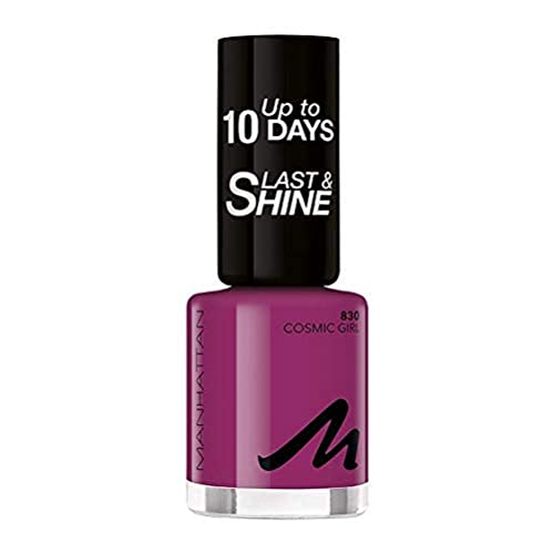 Manhattan Last und Shine Nagellack, Nr.830 Cosmic Girl, 1er Pack (1 X 10 ml) von Manhattan