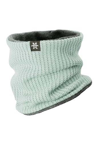 Manufaktur13 Knit Neckwarmer - Halstuch,Schlauchschal, Fleeceschal, Multifunktionsschal, Schal für Damen und Herren, Winddicht, Outdoor (Old Green) von Manufaktur13