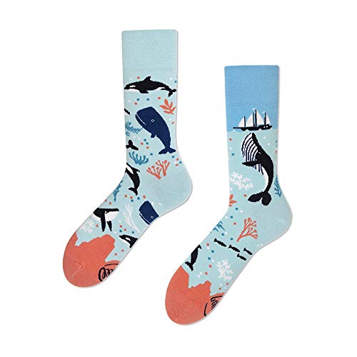 Many Mornings Ocean Life Socken Ocean, Größenauswahl:35-38 von Many Mornings