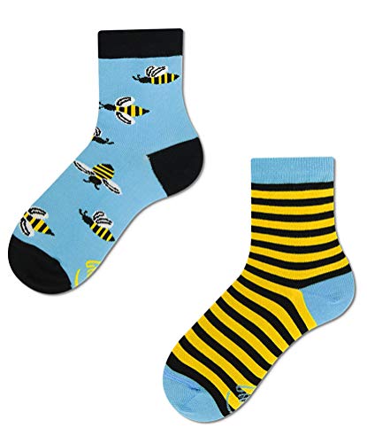 Many Mornings Socken Kinder – Bee Bee Bienen (23-26 Kinder) von Many Mornings