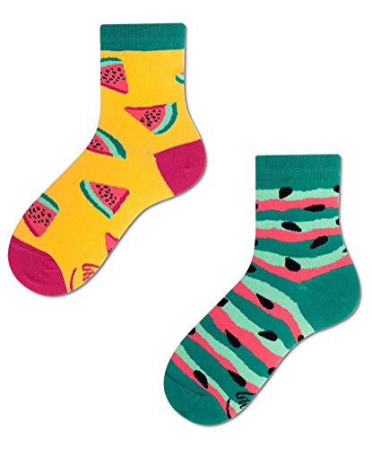 Many Mornings Socken Kinder - Watermelon Splash Kids (23-26 Kids) von Many Mornings