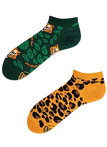 Many Mornings Socken Low unisex Sneakersocken Knöchelsocken El Leopardo (39-42 LE) von Many Mornings