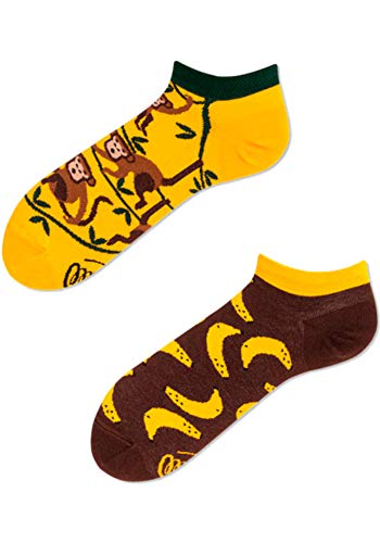 Many Mornings Socken Low unisex Knöchelsocken Monkey business (35-38) von Many Mornings