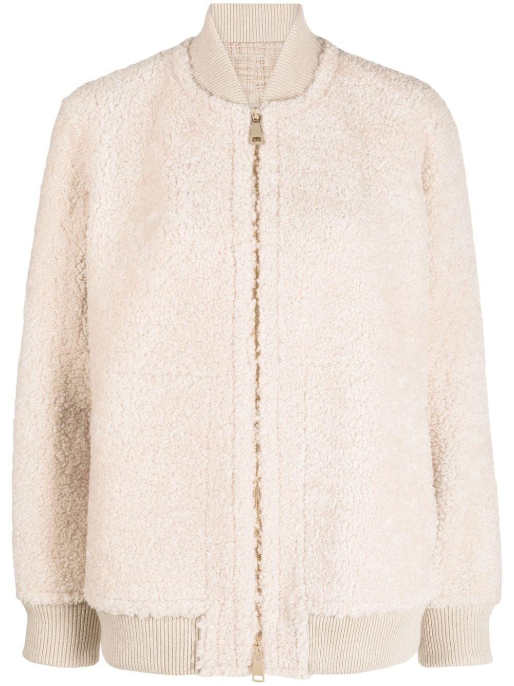 Manzoni 24 Jacke aus Shearling - Nude von Manzoni 24