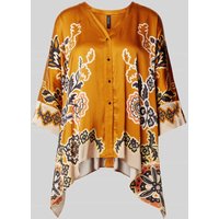 Marc Cain Bluse mit 3/4-Arm in Cognac, Größe 34 von Marc Cain