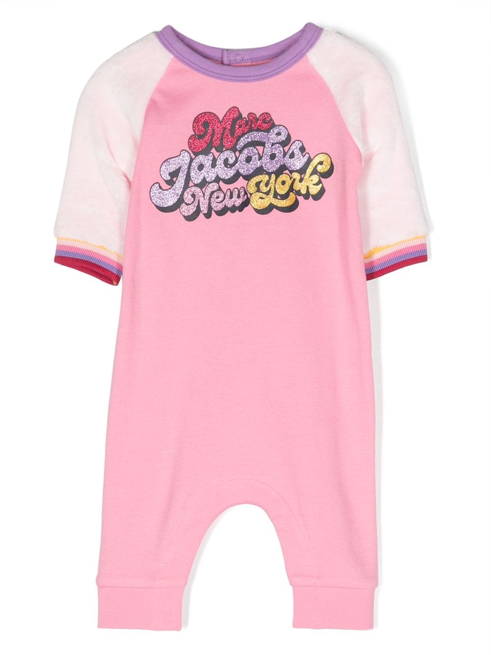 Marc Jacobs Kids Body mit Logo-Print - Rosa von Marc Jacobs Kids