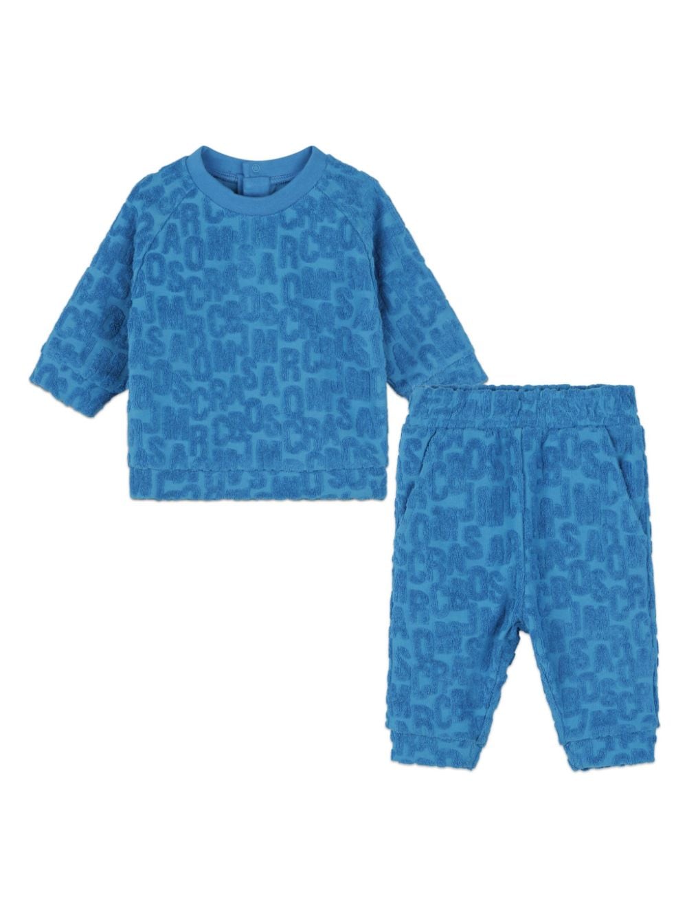 Marc Jacobs Kids Hosen-Set aus Logo-Jacquard - Blau von Marc Jacobs Kids