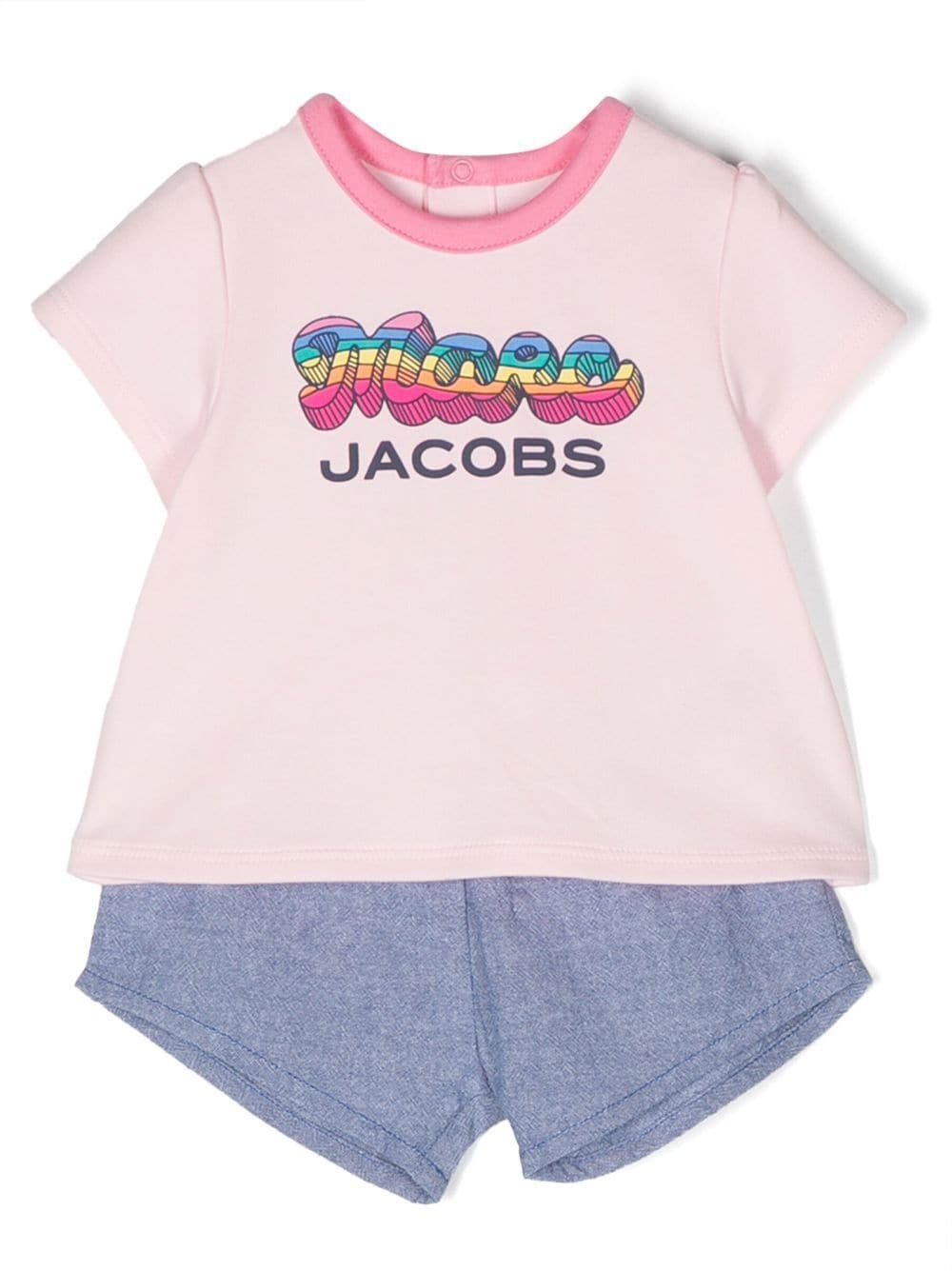 Marc Jacobs Kids Set aus T-Shirt und Joggingshorts - Rosa von Marc Jacobs Kids