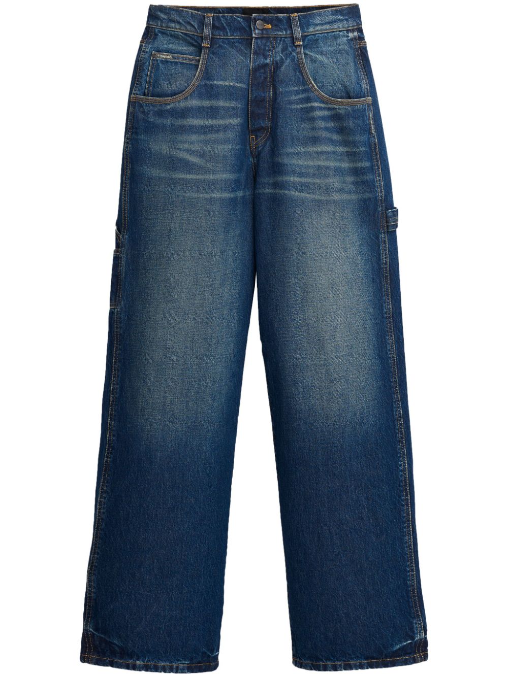 Marc Jacobs Halbhohe Wide-Leg-Jeans - Blau von Marc Jacobs