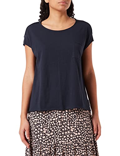 Marc O'Polo DENIM T-Shirt – Basic Damen Top – Relaxed Fit – Organic Cotton Größe: XS von Marc O'Polo