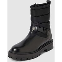 Marc O'Polo Boots aus Leder mit profilierter Sohle Modell 'Elin' in Black, Größe 37 von Marc O'Polo