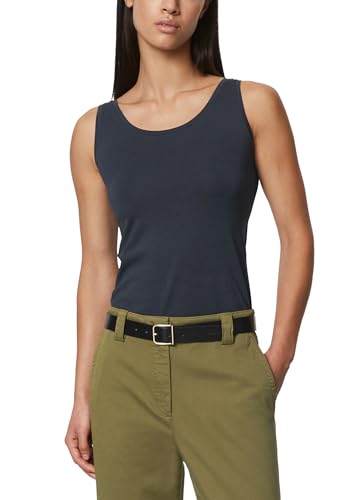 Marc O'Polo Damen 402200150001 T-Shirt, deep Blue sea, Small von Marc O'Polo